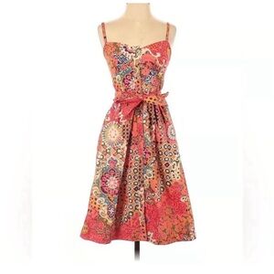 J CREW nwt Boho Midi Paisley dress- Size 10